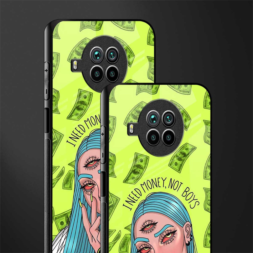 money over boys glass case for mi 10i image-2