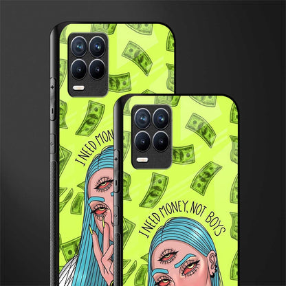 money over boys glass case for realme 8 pro image-2
