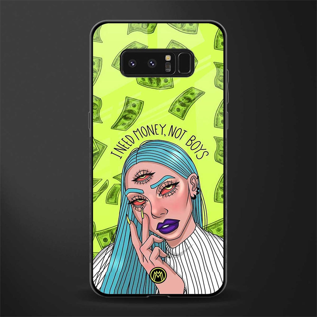money over boys glass case for samsung galaxy note 8 image