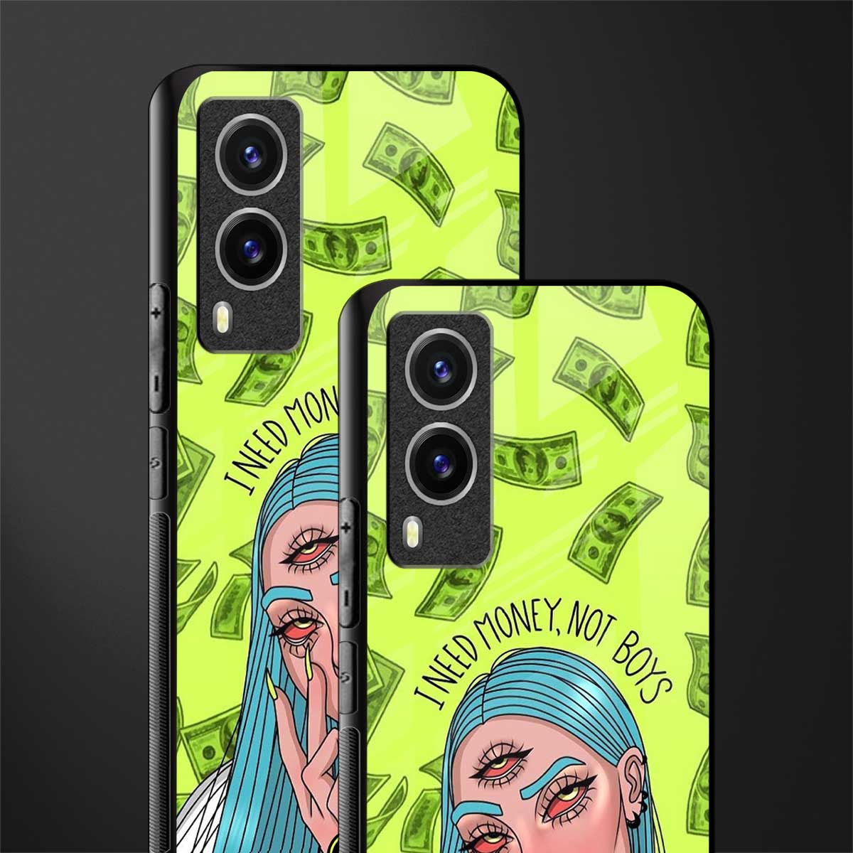 money over boys glass case for vivo v21e 5g image-2