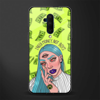 money over boys glass case for oneplus 7t pro image