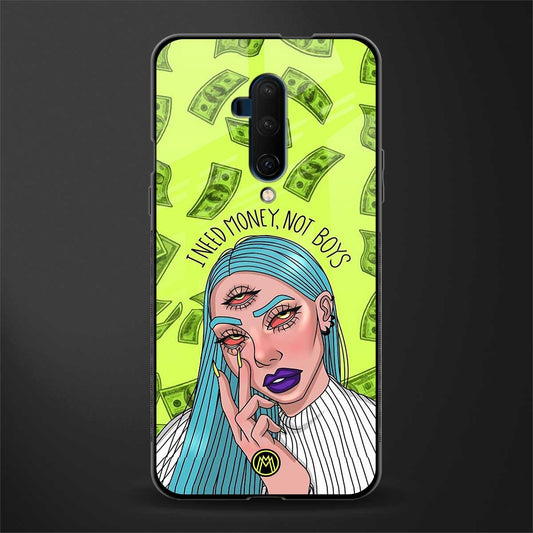 money over boys glass case for oneplus 7t pro image