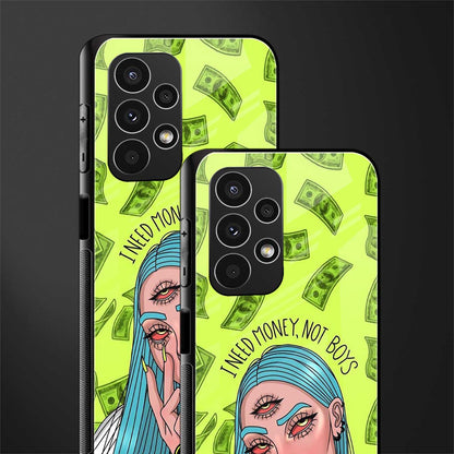 money over boys back phone cover | glass case for samsung galaxy a13 4g