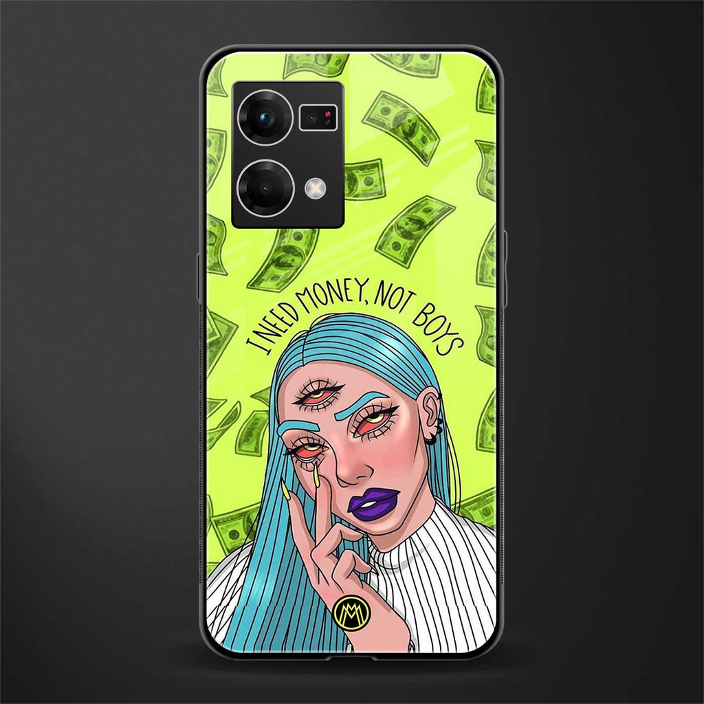money over boys back phone cover | glass case for oppo f21 pro 4g