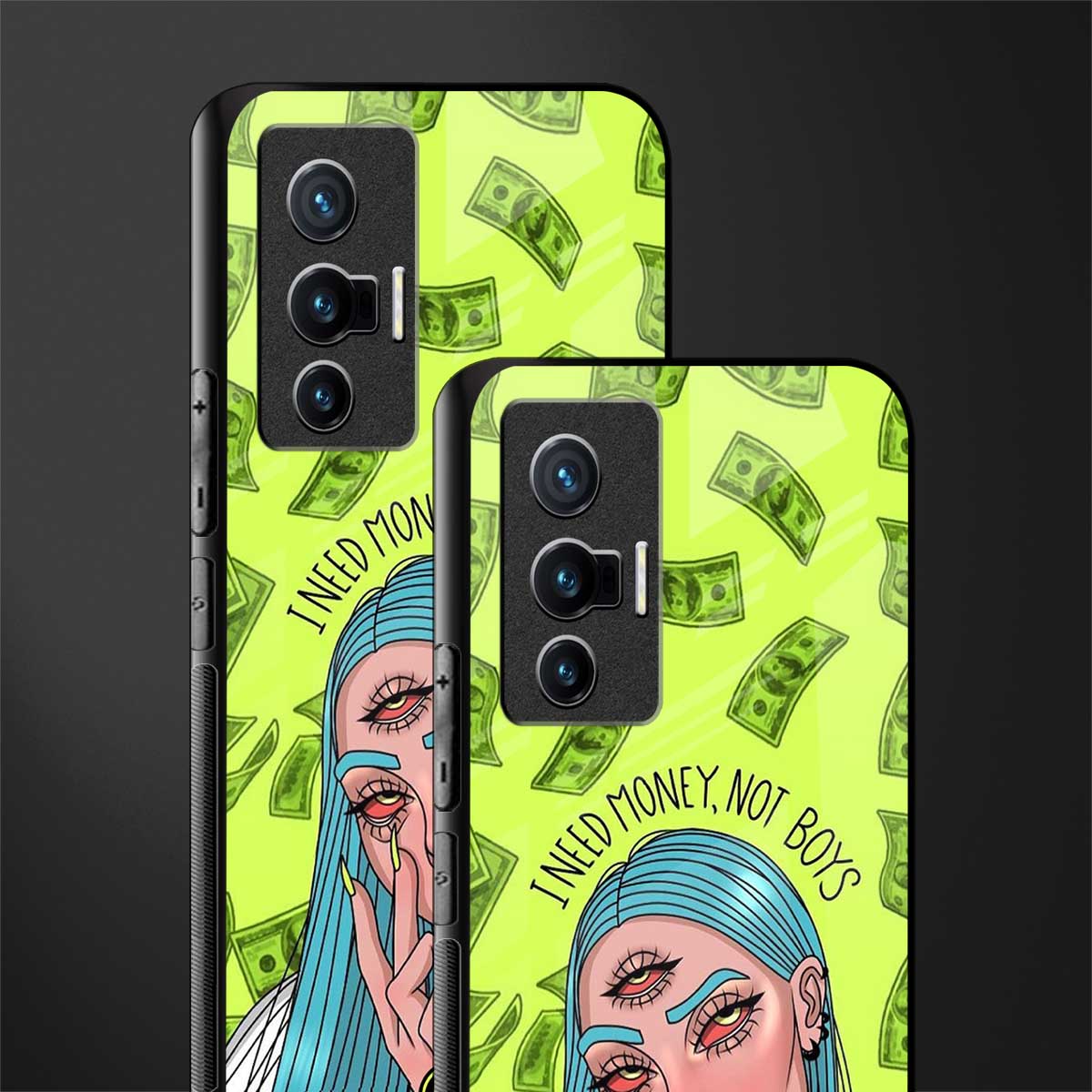 money over boys glass case for vivo x70 image-2