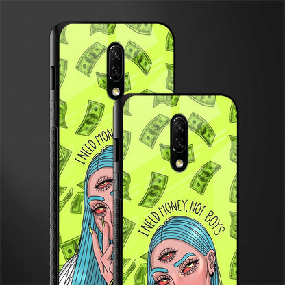 money over boys glass case for oneplus 7 image-2