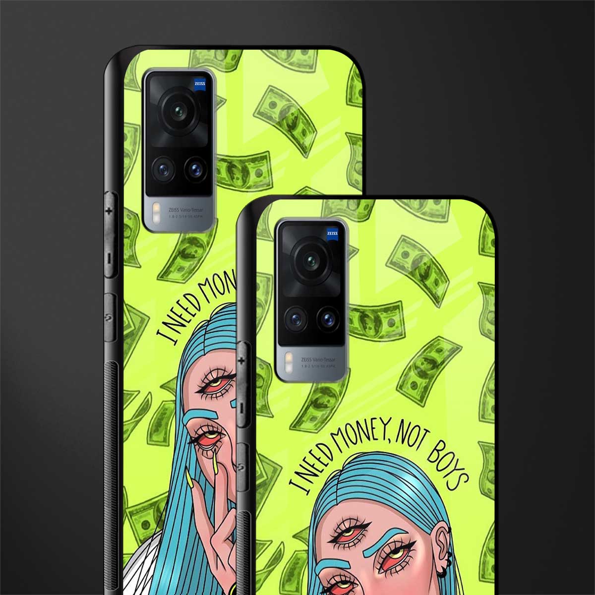 money over boys glass case for vivo x60 image-2