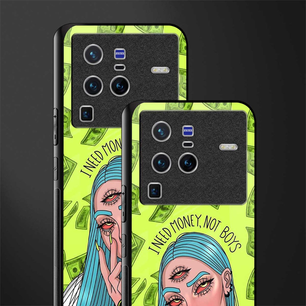 money over boys glass case for vivo x80 pro 5g image-2