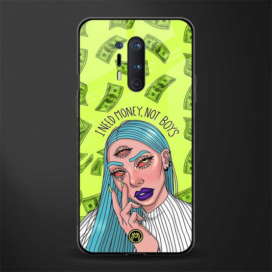 money over boys glass case for oneplus 8 pro image