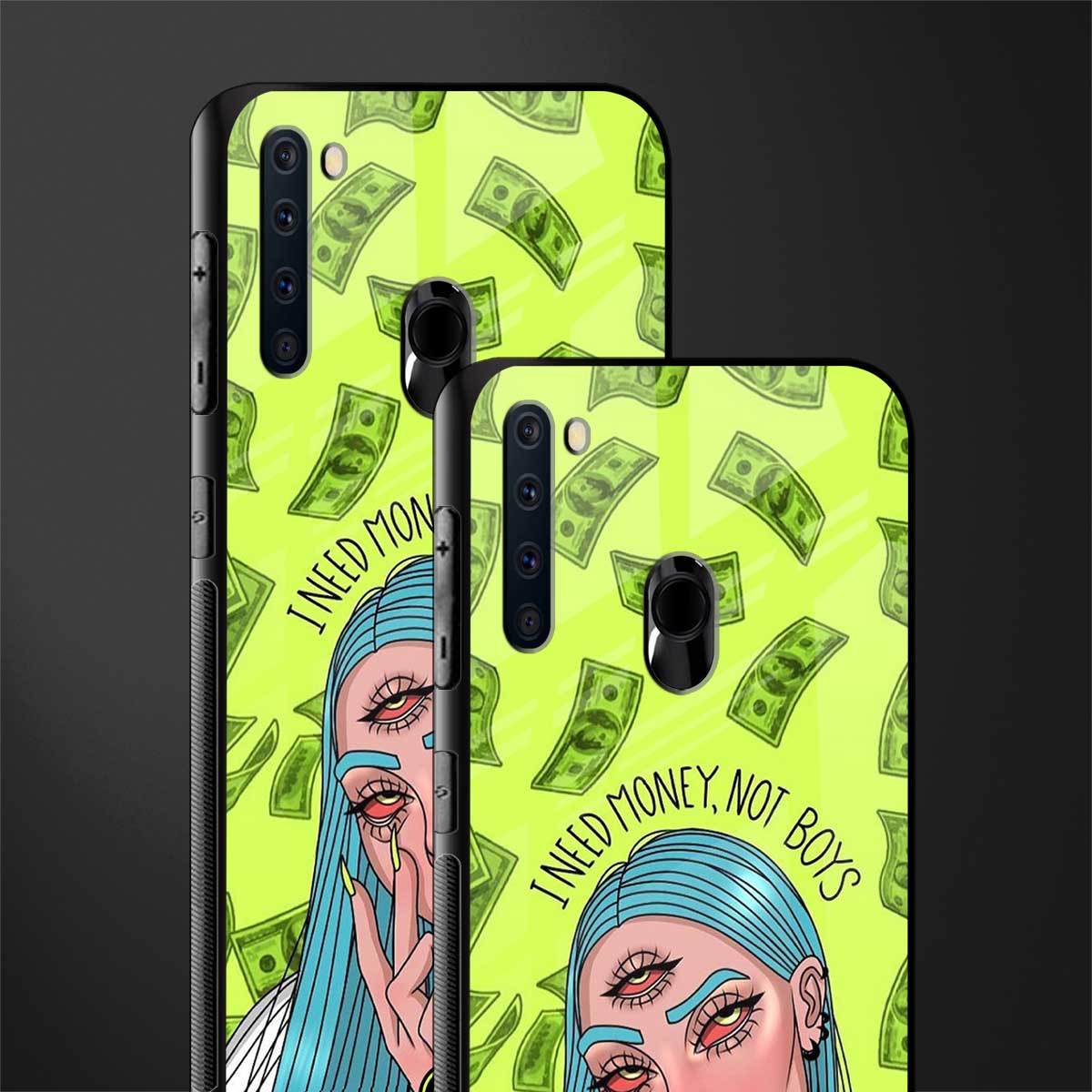 money over boys glass case for samsung a21 image-2