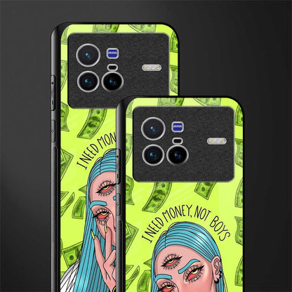 money over boys glass case for vivo x80 image-2