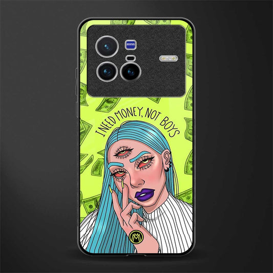 money over boys glass case for vivo x80 image