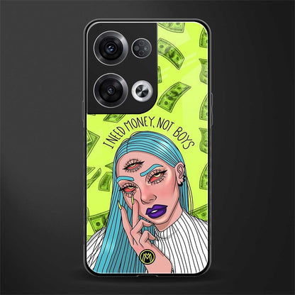 money over boys back phone cover | glass case for oppo reno 8