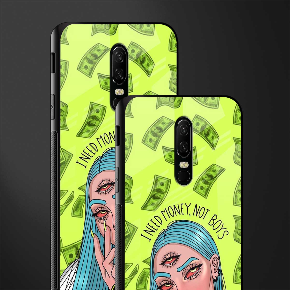 money over boys glass case for oneplus 6 image-2