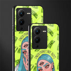 money over boys back phone cover | glass case for vivo v25 pro 5g