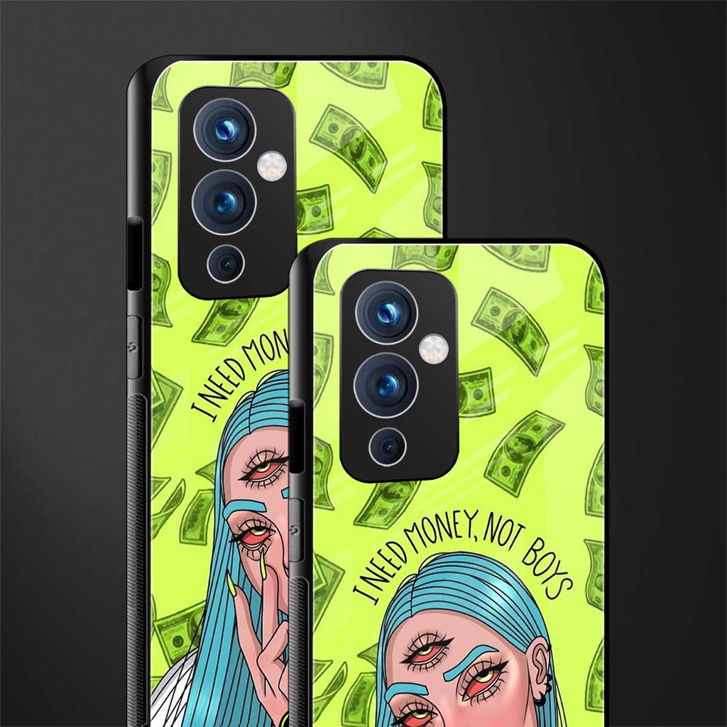 money over boys back phone cover | glass case for oneplus 9