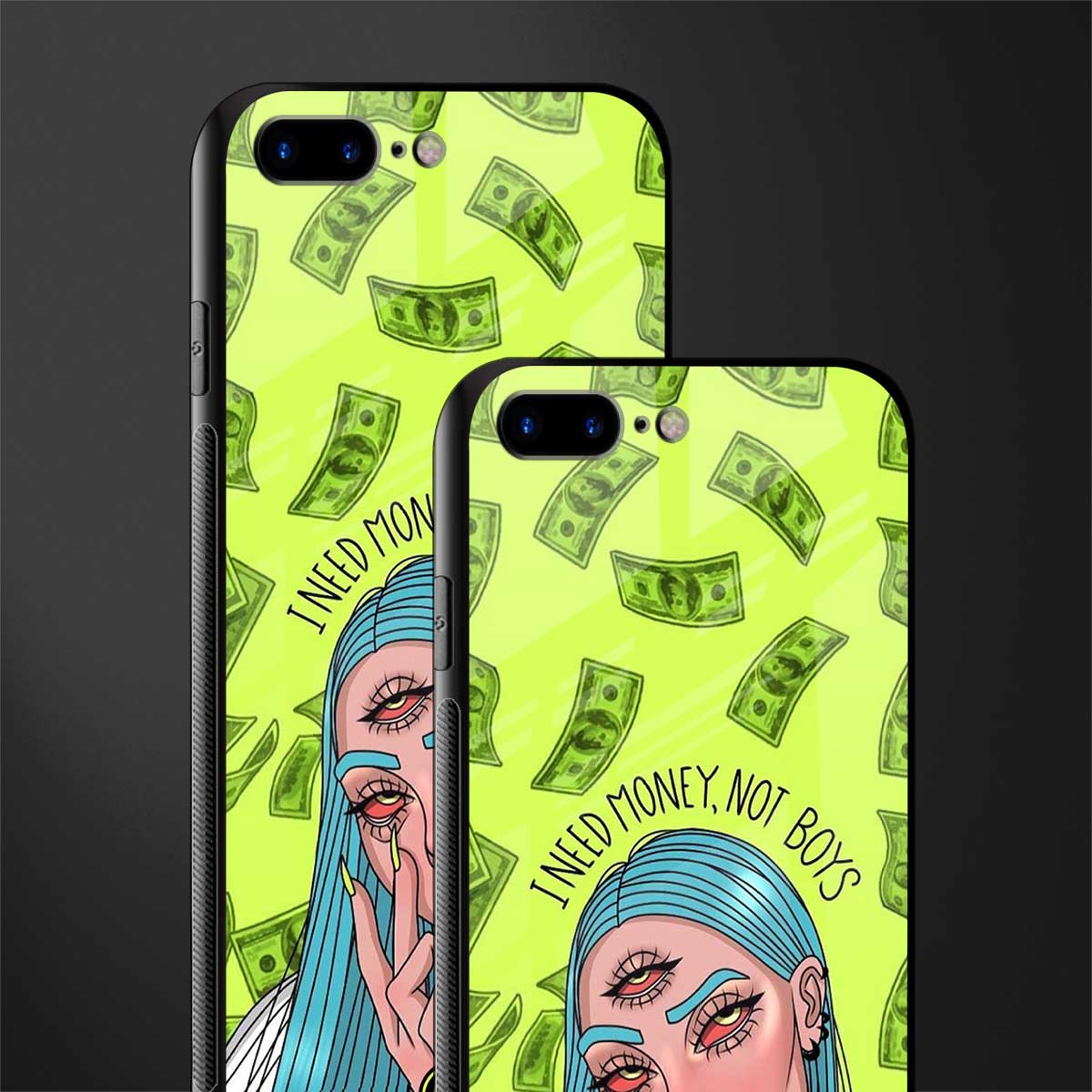 money over boys glass case for iphone 8 plus image-2