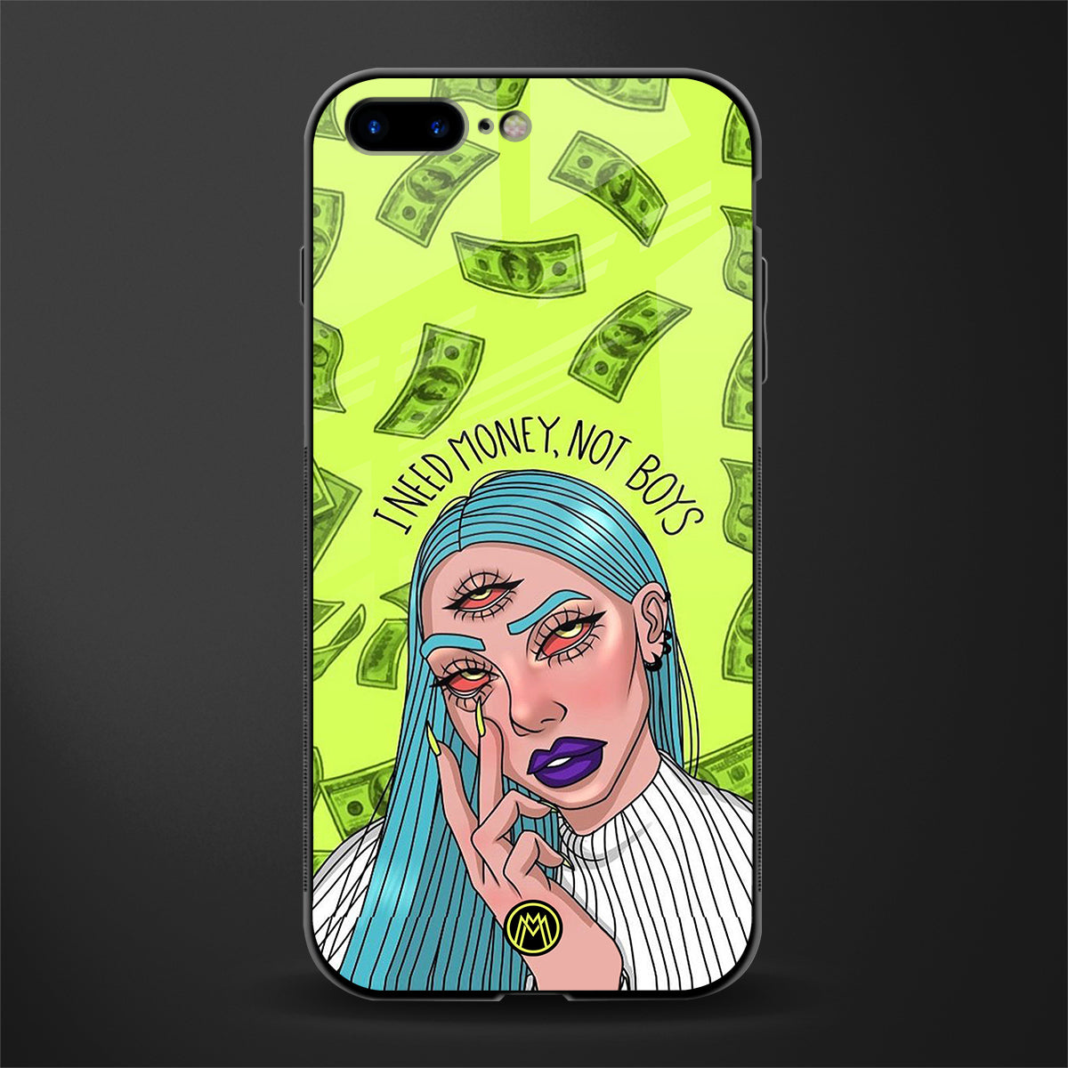 money over boys glass case for iphone 7 plus image
