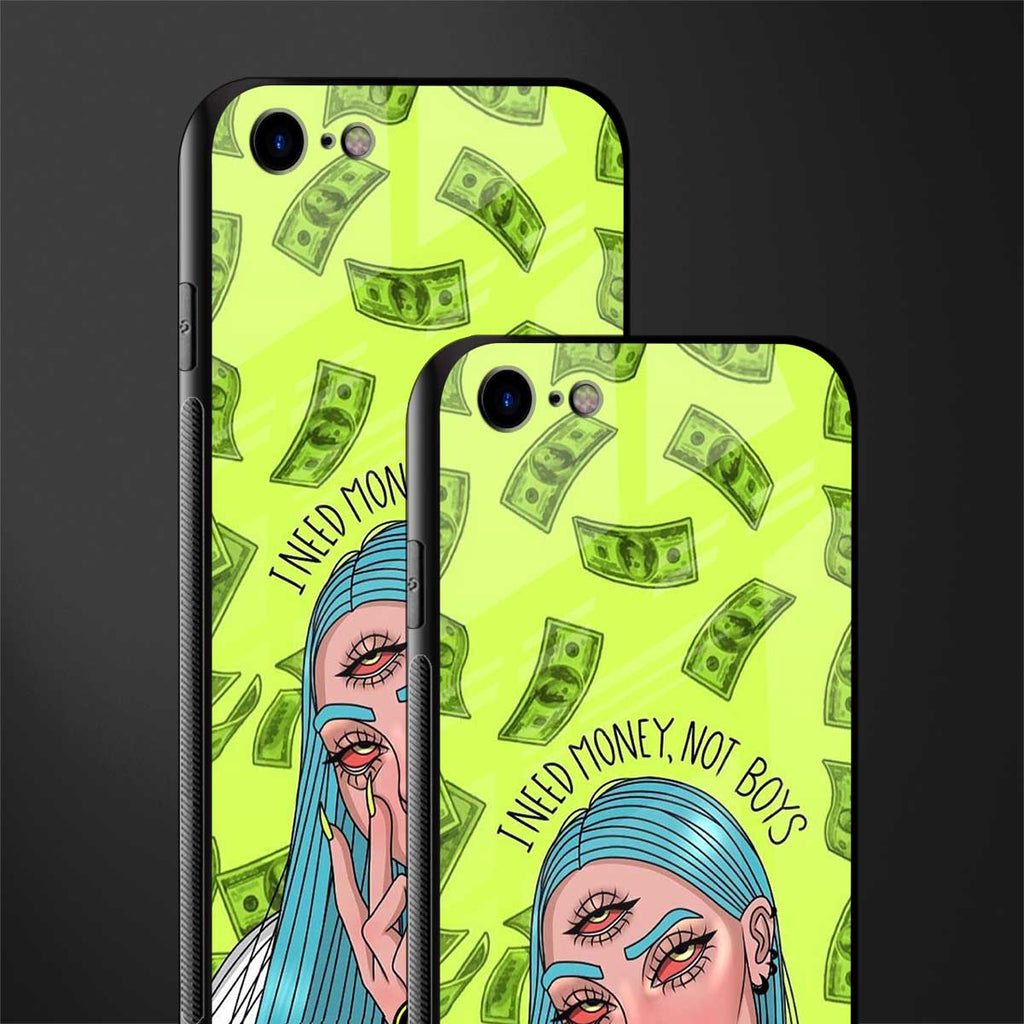 money over boys glass case for iphone 8 image-2