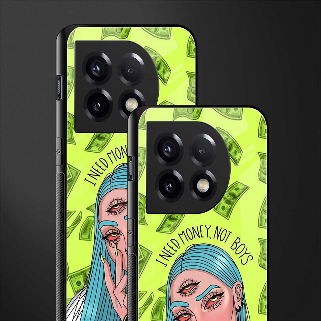 money over boys back phone cover | glass case for oneplus 11