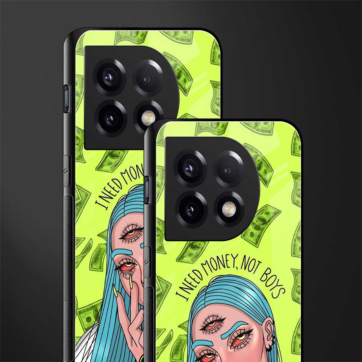 money over boys back phone cover | glass case for oneplus 11