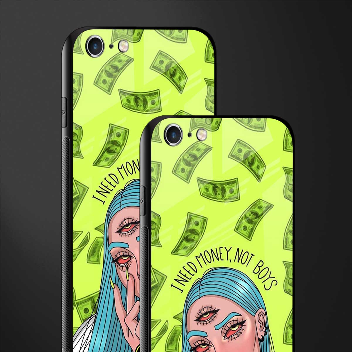 money over boys glass case for iphone 6s plus image-2