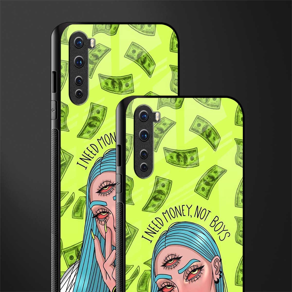 money over boys glass case for oneplus nord ac2001 image-2