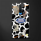 moo moo summer vibes glass case for poco x2 image