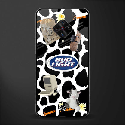 moo moo summer vibes glass case for vivo s1 pro image