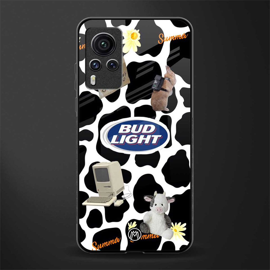 moo moo summer vibes glass case for vivo x60 pro image