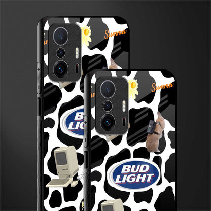 moo moo summer vibes glass case for mi 11t pro 5g image-2