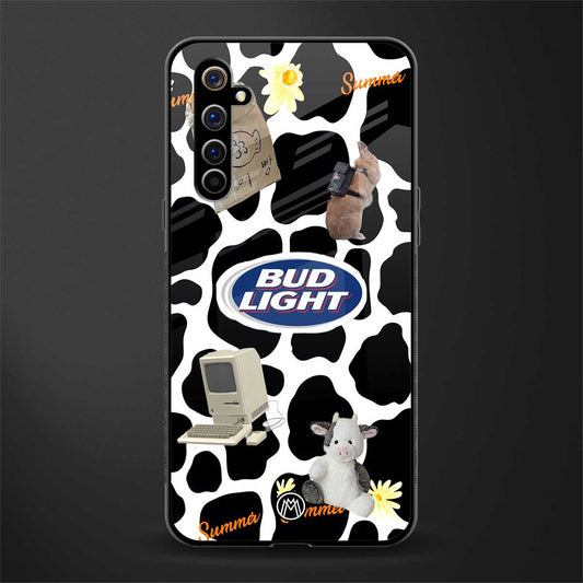 moo moo summer vibes glass case for realme x50 pro image
