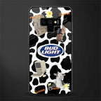 moo moo summer vibes glass case for samsung galaxy note 9 image