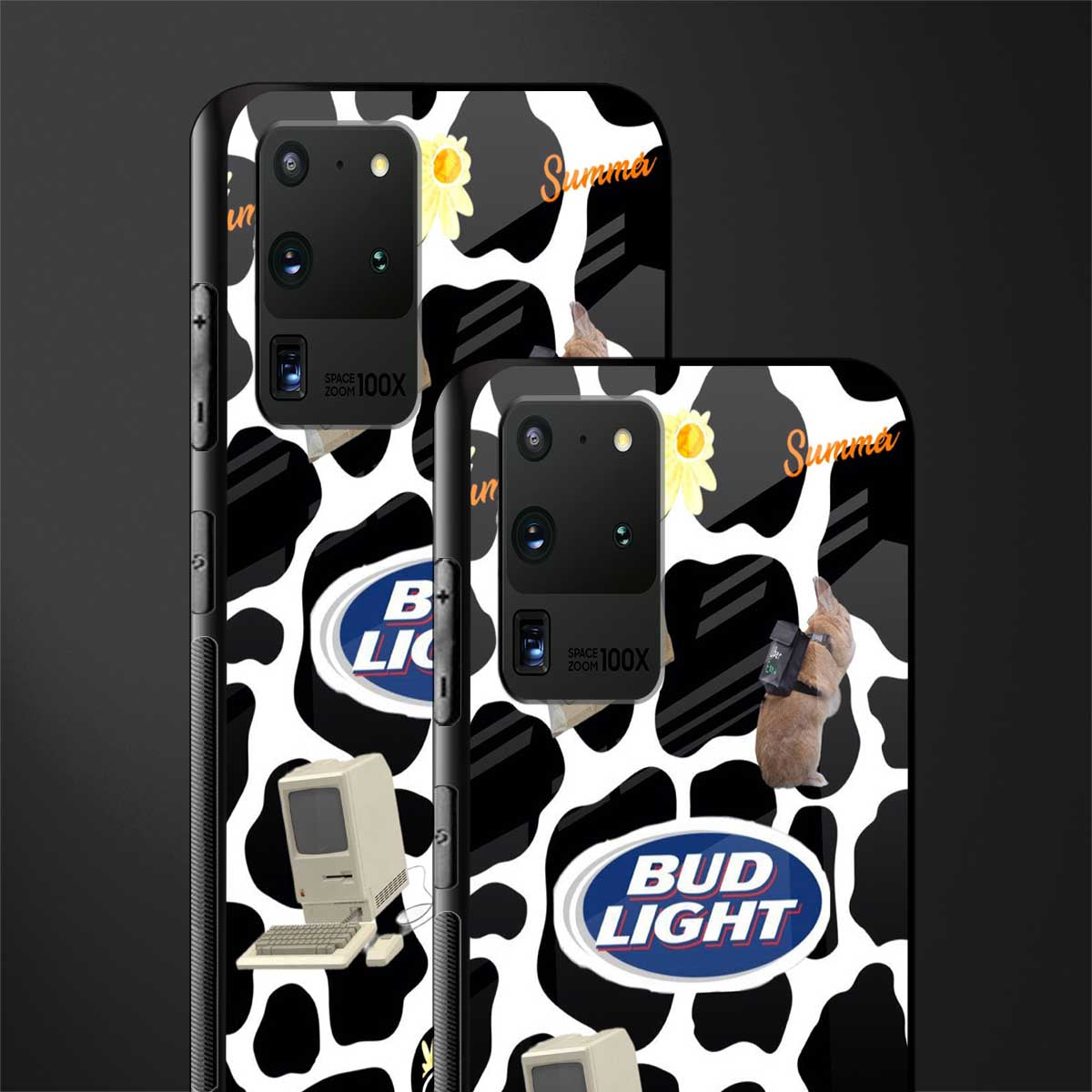 moo moo summer vibes glass case for samsung galaxy s20 ultra image-2