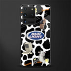 moo moo summer vibes glass case for samsung galaxy s20 ultra image
