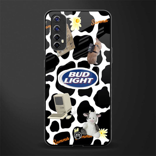 moo moo summer vibes glass case for realme 7 image
