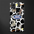 moo moo summer vibes glass case for vivo v20 image