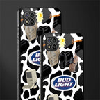 moo moo summer vibes glass case for poco c31 image-2