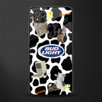 moo moo summer vibes glass case for poco c31 image