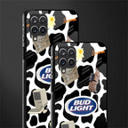 moo moo summer vibes glass case for samsung galaxy a12 image-2