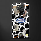 moo moo summer vibes glass case for poco x3 pro image