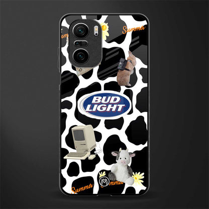 moo moo summer vibes glass case for mi 11x 5g image