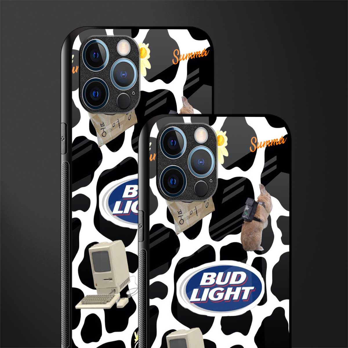 moo moo summer vibes glass case for iphone 12 pro max image-2