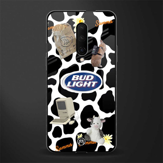 moo moo summer vibes glass case for oneplus 7 pro image