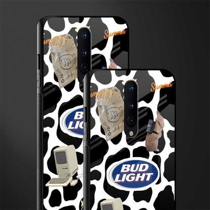 moo moo summer vibes glass case for oneplus 8 image-2