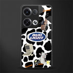 moo moo summer vibes back phone cover | glass case for oppo reno 8 pro