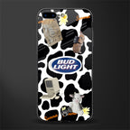 moo moo summer vibes glass case for iphone 7 plus image