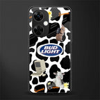 moo moo summer vibes back phone cover | glass case for oneplus nord ce 3 lite
