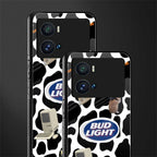 moo moo summer vibes back phone cover | glass case for iQOO 9 Pro