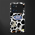 moo moo summer vibes back phone cover | glass case for iQOO 9 Pro